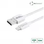 Lightning Cable Microconnect ECO-LIGHTNING0.5 0.5m White USB A