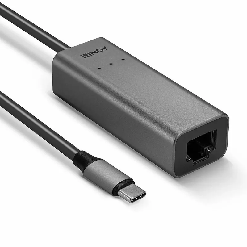 Ethernet Converter Lindy USB 3.2 Type C 2.5G 43314