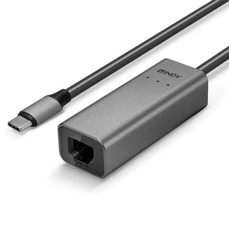 Ethernet Converter Lindy USB 3.2 Type C 2.5G 43314