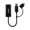 Lindy USB 3.2 Gen 1 Gigabit Ethernet Converter Wired USB Ethernet 5000 Mbit/s Black