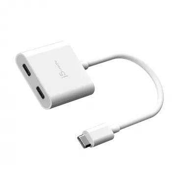 USB-C to Dual USB-C Adapter j5create JCA164-N 3840x2160 240Hz