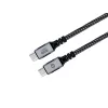 CONCEPTRONIC USB-C to USB-C Cable ETTA07B12 — USB 3.2 Gen 2x2, 1.2 m, 20 Gbps, PD 3.0 100W (20V/5A), 4K60Hz, Black, E‑Mark