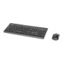 Keyboard Manhattan 180771 Wireless QWERTY Black Mouse Included