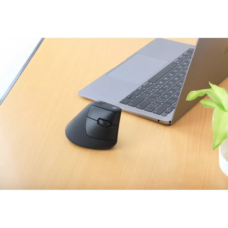 Wireless Mouse Manhattan Ergonomic Vertical Right Handed RF