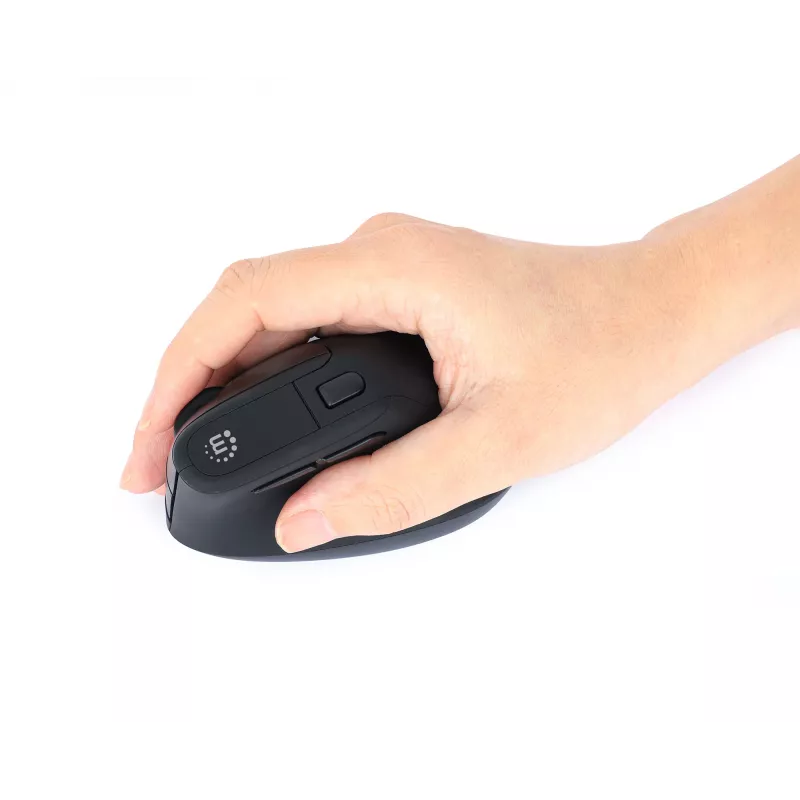 Wireless Mouse Manhattan Ergonomic Vertical Right Handed RF