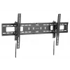 Manhattan TV & Monitor Mount Anti Theft Wall Tilt 43-100 Black VESA 200x200 to 800x400mm Max 75kg