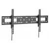 Manhattan TV & Monitor Mount Anti Theft Wall Tilt 43-100 Black VESA 200x200 to 800x400mm Max 75kg
