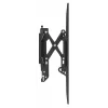 Manhattan TV & Monitor Mount Anti Theft Wall Tilt 43-100 Black VESA 200x200 to 800x400mm Max 75kg