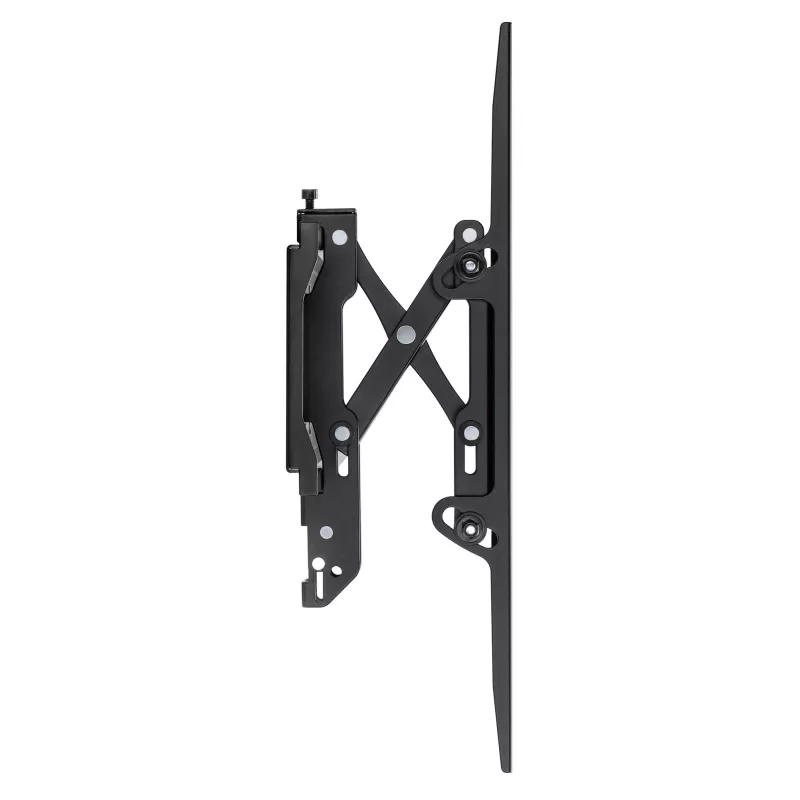 Manhattan TV & Monitor Mount Anti Theft Wall Tilt 43-100 Black VESA 200x200 to 800x400mm Max 75kg