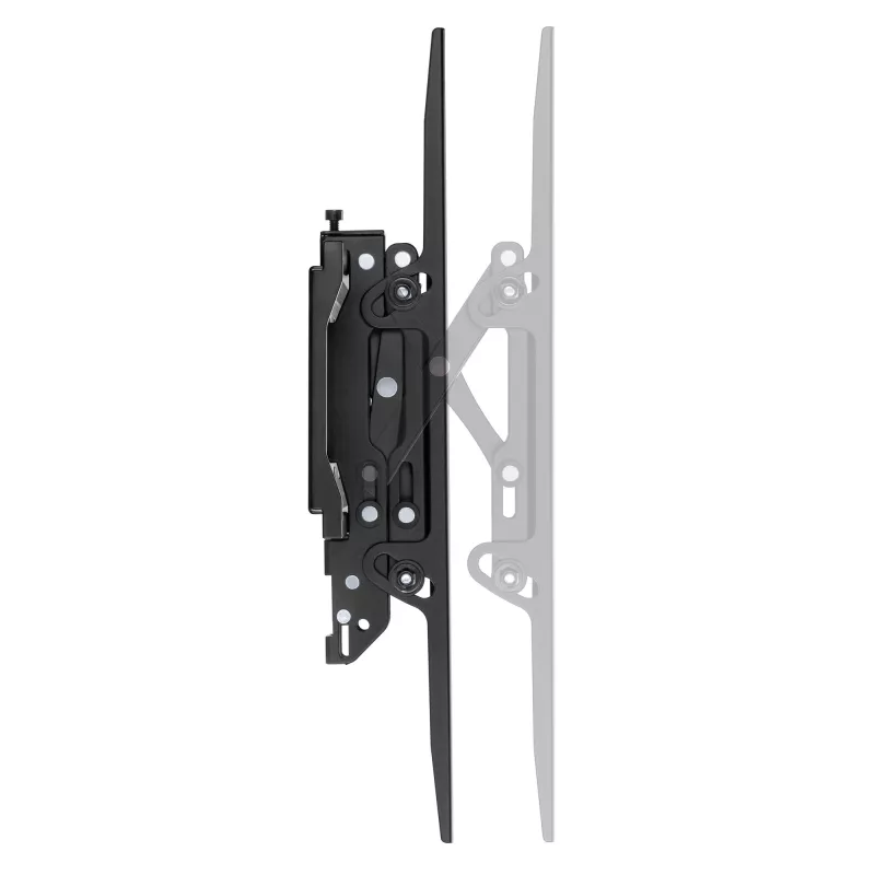 Manhattan TV & Monitor Mount Anti Theft Wall Tilt 43-100 Black VESA 200x200 to 800x400mm Max 75kg