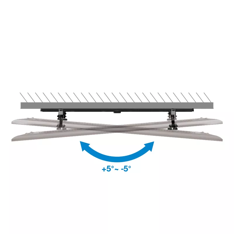 Manhattan TV & Monitor Mount Anti Theft Wall Tilt 43-100 Black VESA 200x200 to 800x400mm Max 75kg