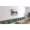 Manhattan TV & Monitor Mount Anti Theft Wall Tilt 43-100 Black VESA 200x200 to 800x400mm Max 75kg