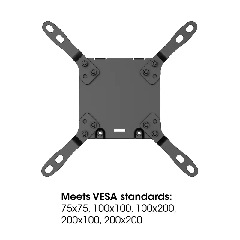 Manhattan TV & Monitor Mount Desk Full Motion Gas Spring 13-42 Black