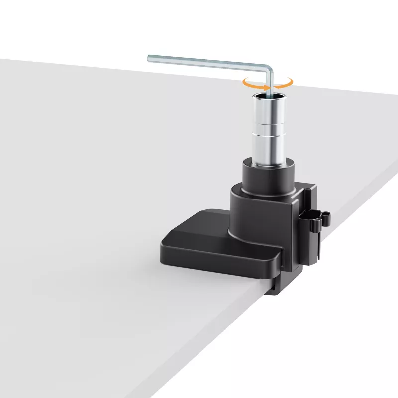 Manhattan TV & Monitor Mount Desk Full Motion Gas Spring 13-42 Black