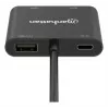Multiport Adapter Manhattan 154321 USB Type-C to 2 HDMI USB-A Power Delivery 100W