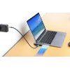 USB-C Travel Dock Manhattan 190404 4 Ports HDMI USB-A USB-C 3.5mm