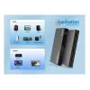 HDMI Switch 3x1 MANHATTAN 18G Automatic Manual IR Remote Control Black