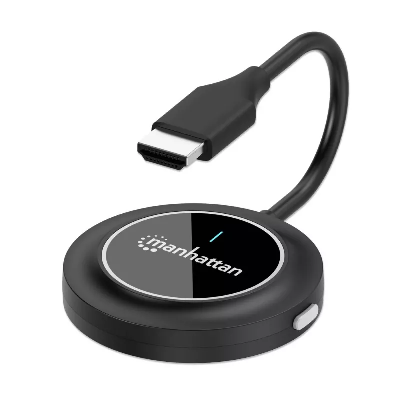 AV transmitter Manhattan 208444 Black 1920x1080 30m Wireless USB-C