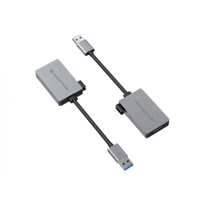 Conceptronic ABBY22G USB to HDMI 1.4 Adapter, 1080P 60Hz