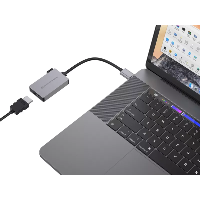 Conceptronic ABBY22G USB to HDMI 1.4 Adapter, 1080P 60Hz