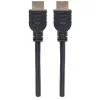 Manhattan HDMI 4K@60Hz Cable with Ethernet - CL3 rated, 1m, Suitable for In-Wall use, For ALL 4K & 1080p/HD uses - when upgrading now or have it ready for when you need it, Male to Male, Black, Ultra HD 4k x 2k, Lifetime Warranty, Premium High Speed