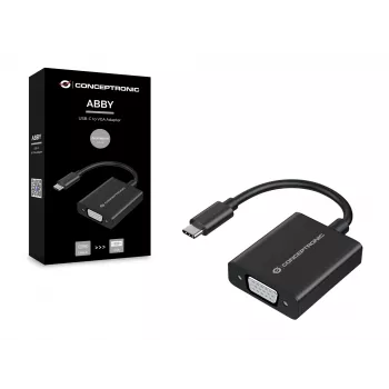 USB-C to VGA Adapter Conceptronic ABBY05B