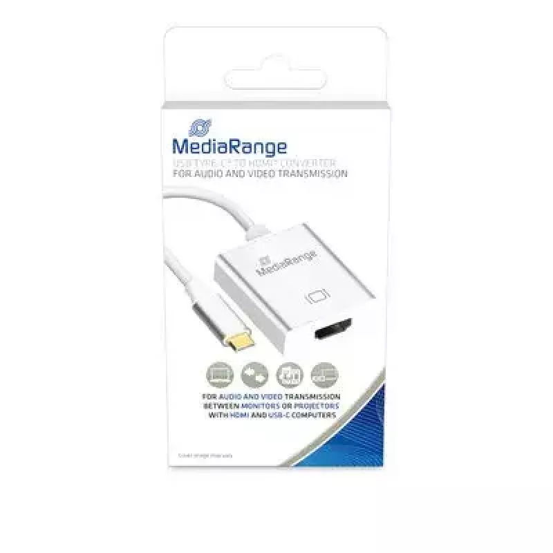 USB graphics adapter MediaRange MRCS194 4096 x 3112 pixels Silver
