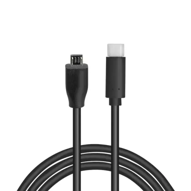 LogiLink CU0196 USB Cable USB 2.0 0.5m USB C Micro-USB B Black