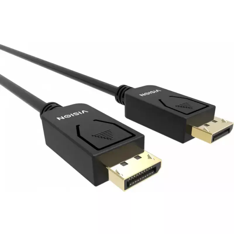 DisplayPort cable Vision TC 2MDP8K/BL 2 m Black
