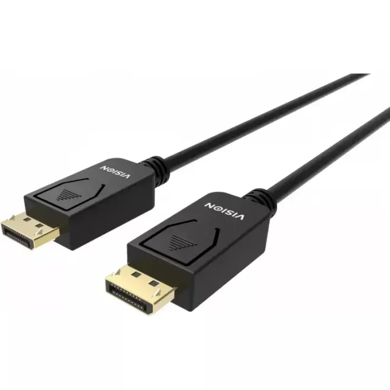 DisplayPort cable Vision TC 2MDP8K/BL 2 m Black