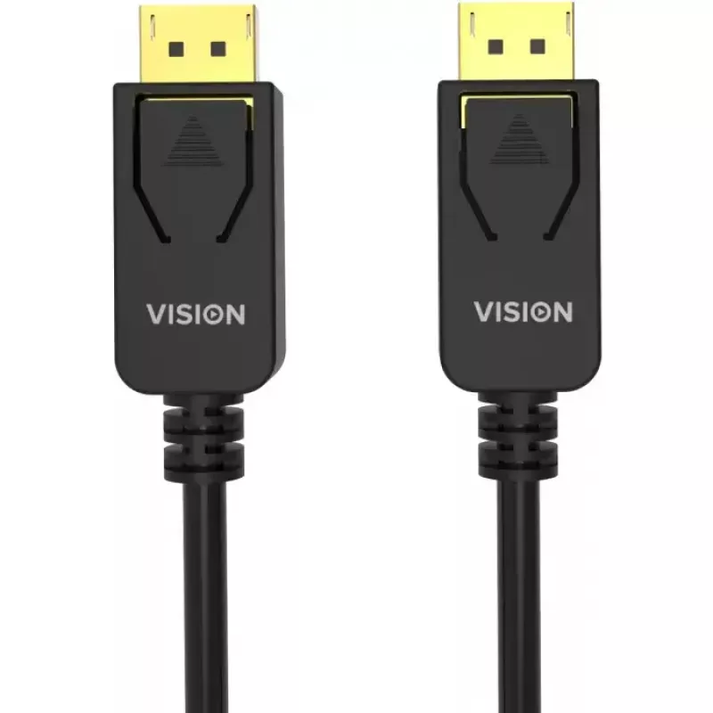 DisplayPort cable Vision TC 2MDP8K/BL 2 m Black