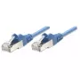 Intellinet Network Patch Cable, Cat5e, 7.5m, Blue, CCA, SF/UTP, PVC, RJ45, Gold Plated Contacts, Snagless, Booted, Lifetime Warranty