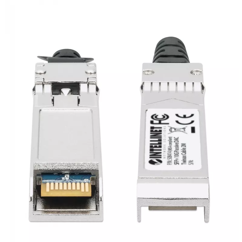Intellinet 508414 SFP+ 10G Passive DAC Twinax Cable, MSA, 2m