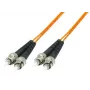 Microconnect FIB110002 InfiniBand/fibre optic cable 2 m ST Orange