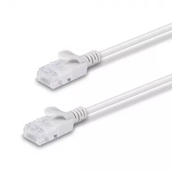 Lindy 1m Cat.6A U/UTP Ultra Slim Network Cable, Grey