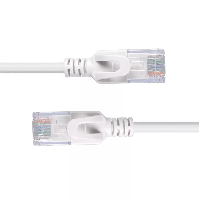 Lindy 1m Cat.6A U/UTP Ultra Slim Network Cable, Grey