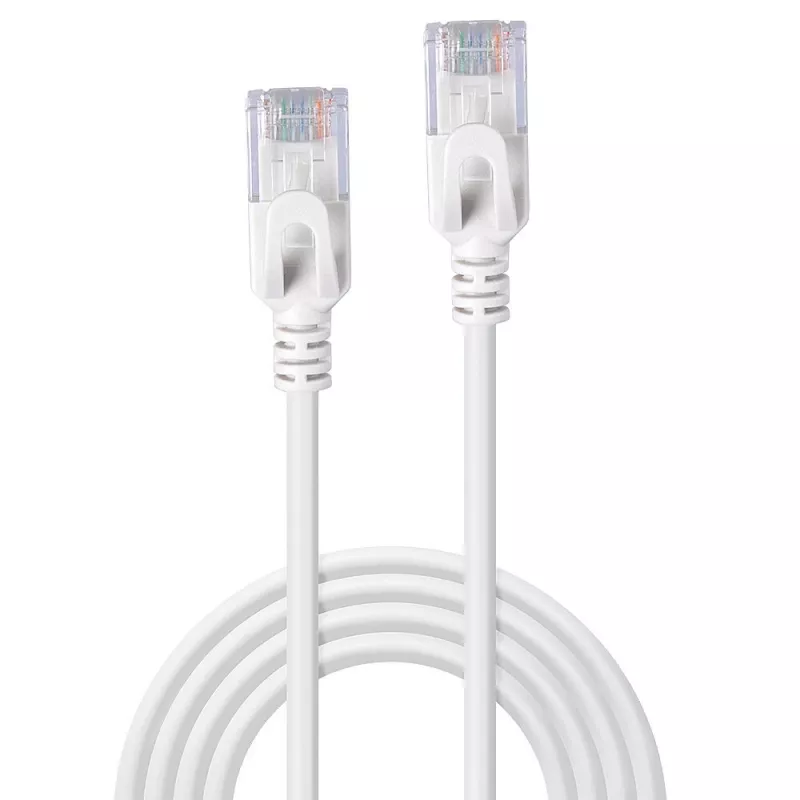 Lindy 5m Cat.6A U/UTP Ultra Slim Network Cable, Grey