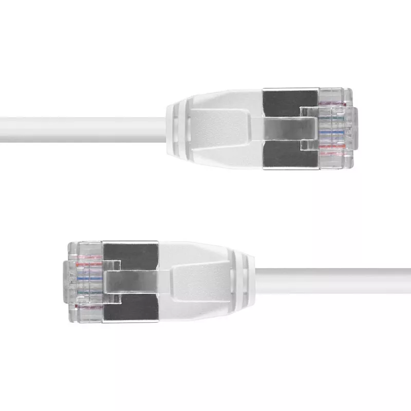 Lindy 5m Cat.6A U/FTP Ultra Slim Network Cable, Grey