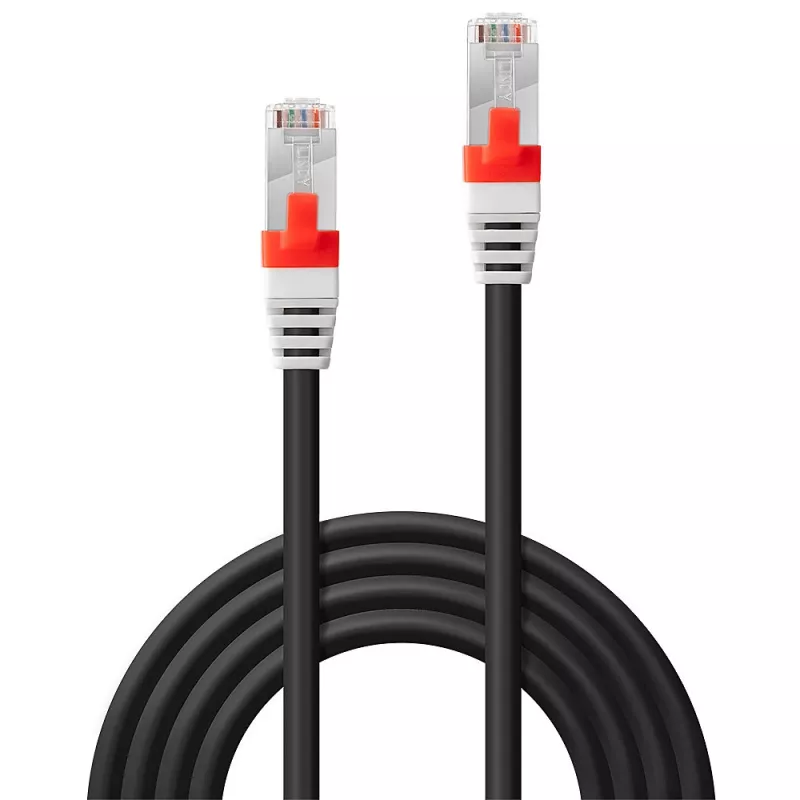 Networking Cable Lindy Cat.6 (A) SSTP/S/FTP PIMF 10m RJ-45 Black