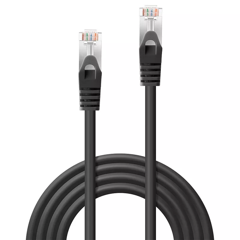 Lindy 48383 networking cable Black 3 m Cat5e F/UTP (FTP)