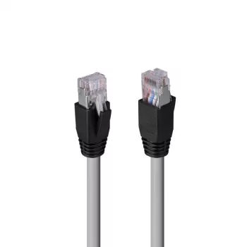 Network cable Lindy Cat.6A U/FTP LSZH solid core, 90 m, grey, RJ-45 to RJ-45