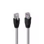 Network cable Lindy Cat.6A U/FTP LSZH solid core, 90 m, grey, RJ-45 to RJ-45