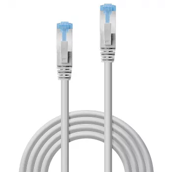 Network Cable Lindy 2m Cat.6A RJ-45 S/FTP Grey
