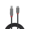 Lindy 0.5m USB 3.2 Type C to B Cable 5Gbps Black