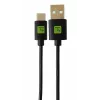 Techly ICOC MUSB20-CMAM01T USB cable USB 2.0 0.1 m USB A USB C Black