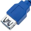 Techly Extension USB 3.0 Cable A Male / A Female 1m Blue ICOC U3-AA-10-EX