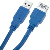 Techly Extension USB 3.0 Cable A Male / A Female 1m Blue ICOC U3-AA-10-EX