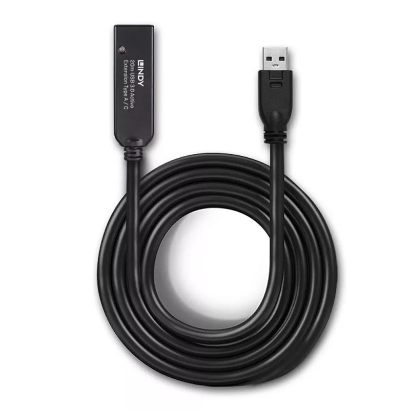 Lindy 20m USB 3.0 Active Extension Type A to C