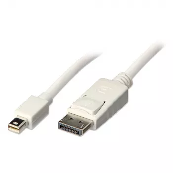 Lindy 2m Mini DisplayPort to DisplayPort Cable, White