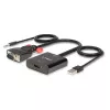 VGA and Audio to HDMI Converter Lindy 38284